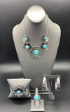 Bountiful Badlands - Blue Necklace ~ Paparazzi Fashion Fix