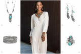 Find Your Flock - Blue Earrings ~ Paparazzi Fashion Fix
