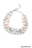 Forever Is Not Enough - Pink Bracelet ~ Paparazzi