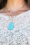 Livin On A Prairie - Gold Necklace ~ Paparazzi