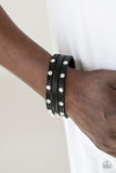 Radical Raider - Black Bracelet ❤️ Paparazzi