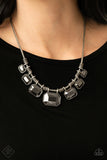 Urban Extravagance - Silver Necklace ❤️ Paparazzi
