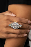 Combustible Iridescence - White Ring ❤️ Paparazzi