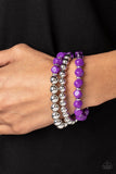 Summer Sabbatical - Purple Bracelets ❤️ Paparazzi