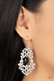Sociable Sparkle - Black Earrings ❤️ Paparazzi