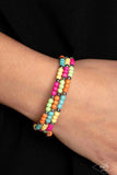 Stone Paradise - Multi Bracelet ❤️ Paparazzi