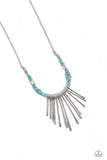 CLAWS of Nature - Blue Necklace ❤️ Paparazzi