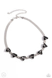 Strands of Sass - Silver Necklace ❤️ Paparazzi