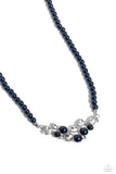 Pampered Pearls - Blue Necklace ❤️ Paparazzi