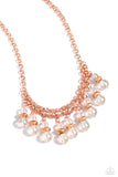 Deep Space Diva - Copper Necklace ❤️ Paparazzi