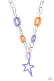 Stargazing Show - Purple Necklace ❤️ Paparazzi