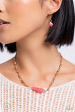 Cavern Class - Pink Necklace ❤️ Paparazzi
