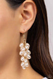 Pearl Posse - Gold Earrings ❤️ Paparazzi