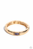 Admirable Abalone - Gold Bracelet ❤️ Paparazzi