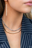 I SQUARE For You - Gold Necklace ❤️ Paparazzi