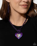 Modern Matchup - Purple Necklace ❤️ Paparazzi