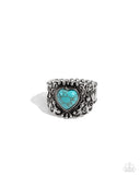Harmonious Hype - Blue Ring ❤️ Paparazzi