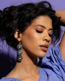 Vintage Allure - White Earrings ❤️ Paparazzi