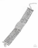 Disco Dame - White Bracelet ❤️ Paparazzi