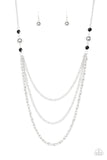 Ritz It All - Black Necklace ~ Paparazzi