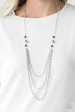 Ritz It All - Black Necklace ~ Paparazzi