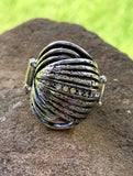 Glitter Tracker - Silver Ring ~ Paparazzi Fashion Fix