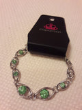 2018 June Green Exclusive Bracelet ~ Paparazzi Fashion Fix