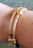 West End Wraparound None - Gold Bracelet ~ Paparazzi