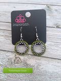 Light The Way - Green Earrings ❤️ Paparazzi