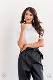 Blinging Down The House - White Ring ~ Papaprazzi Fashion Fix