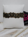 Rustic Heartthrob - Brass Bracelet ~ Paparazzi Fashion Fix