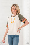 2021 April Fashion Fix - Sunset Sightings Trendsetters are sure to gravitate towards the accessories found in the Sunset Sightings Collection. Featuring more drastic designs, bold colors, and funky combinations found outside the box, the pieces of the Sunset Sightings Trend Blends could easily be found on young Hollywood icons or in the pages of People magazine.  Includes one of each accessory featured in the Sunset Sightings Trend Blend in April's Fashion Fix:  Necklace: "Hello, Material Girl" (P2SE-OGXX-2