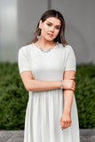 Tweet Dreams - White Earrings ~ Paparazzi Fashion Fix