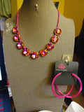 Combustible Command/Pop HOOP - Pink Set ❤️ Paparazzi