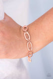 Street Style - Copper Bracelet ❤️ Paparazzi