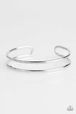 URBAN RULES - Silver Cuff ❤️ Paparazzi