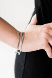 URBAN RULES - Silver Cuff ❤️ Paparazzi