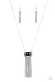 Fair Weather Fringe - Black Necklace ~ Paparazzi