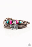 Fluttering Forests - Multi Urban Bracelet ~ Paparazzi