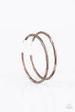 The Tough Girl - Copper Earrings ~ Paparazzi