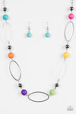 Simple Stonework - Multi Necklace ~ Paparazzi