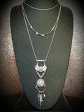 Wildland Wonderland - Silver Necklace ~ Paparazzi