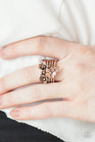 Meadow Flowers - Copper Ring ❤️ Paparazzi
