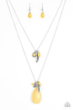 Wildly Wonderful - Yellow Necklace Paparazzi