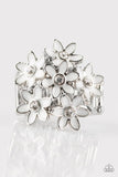 Blooming Bouquets - White Ring ~ Paparazzi Rings