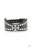 On The Chopper Block - Black Urban Bracelet ~ Paparazzi