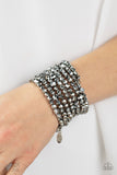 Record-Breaking Beam - Silver Zi Bracelet ❤️ Paparazzi