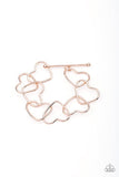 Take Heart - Rose Gold Bracelet ❤️ Paparazzi