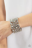 One Up - White Zi Collection Bracelet ~ Paparazzi