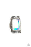 Very Heir-Decent - White Ring ~ Paparazzi